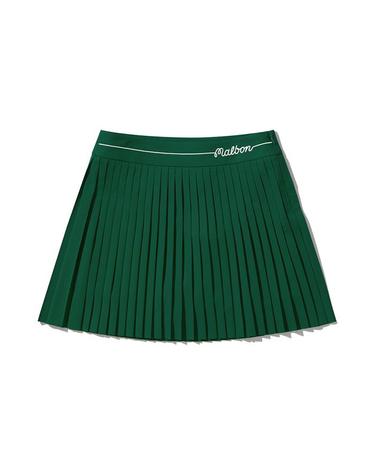 [밀라코/국내발송] 말본골프 에어닷 플리츠 스커트 M5222PSK36GRN