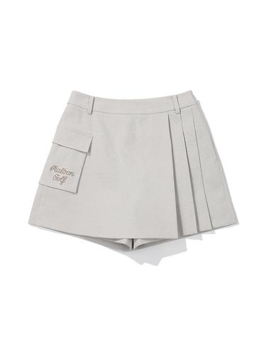 [밀라코/국내발송] 말본골프 아웃 포켓 플리츠 스코트 M5222PHP31BGL