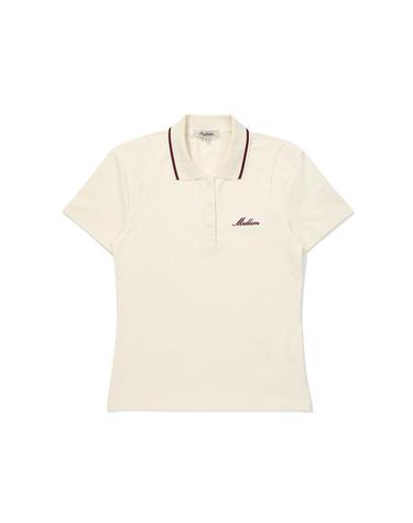 [밀라코/국내발송] 말본골프 파로마 폴로 CREAM M5312LTS31CRM