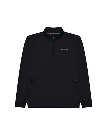 [밀라코/국내발송] 말본골프 쿼터 집 쉘 풀오버 아노락 BLACK M5311LJK11BLK