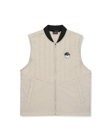 [밀라코/국내발송] 말본골프 버킷 경량 다운 베스트 GREYISH BEIGE M5321PDV01GBE