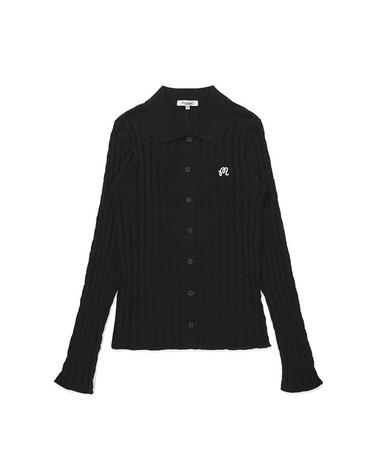 [밀라코/국내발송] 말본골프 플로렌스 니트 탑 BLACK M5312LKT33BLK