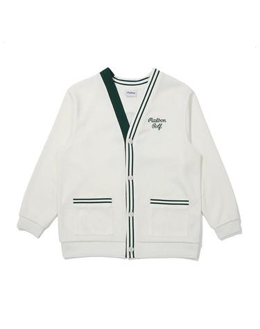 [밀라코/국내발송] 말본골프 말본 버킷 니트라이크 가디건 IVORY M5122PKO12IVY