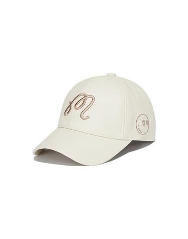 [밀라코/국내발송] 말본골프 말본 레더 볼캡 BEIGE M5343PCP07BEI