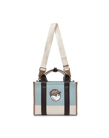 [밀라코/국내발송] 말본골프 말본 컬러 블록 토트백 DARK MINT M5342PBG22MTD