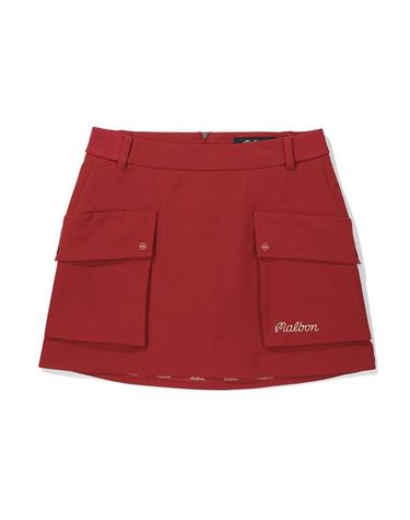 [밀라코/국내발송] 말본골프 캐주얼 카고 스커트 RED M5322PSK13RED