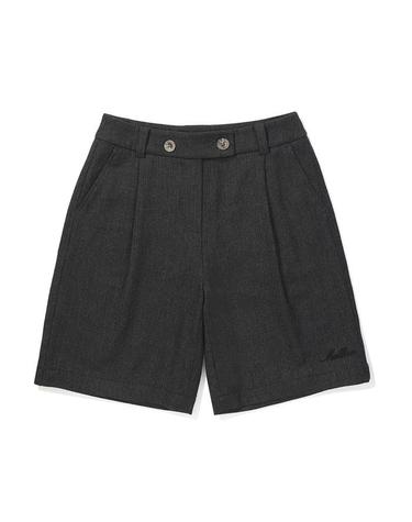 [밀라코/국내발송] 말본골프 5부 캐주얼 하프팬츠 DARK MELANGE GREY M5322PHP13MGD