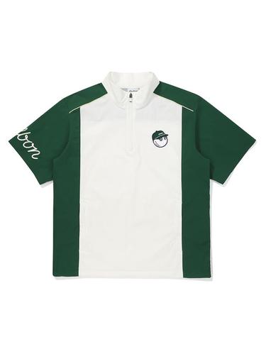 [밀라코/국내발송] 말본골프 세로 절개 우븐 반팔 아노락 GREEN M5321PJK24GRN