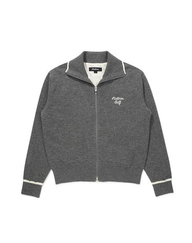 [밀라코/국내발송] 말본골프 버킷 방풍 풀집업 가디건 DARK MELANGE GRAY M5422PKO51MGD