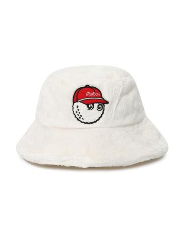 [밀라코/당일발송] 말본골프 여성 로고 와펜 벙거지 WHITE M3442PCP82WHT