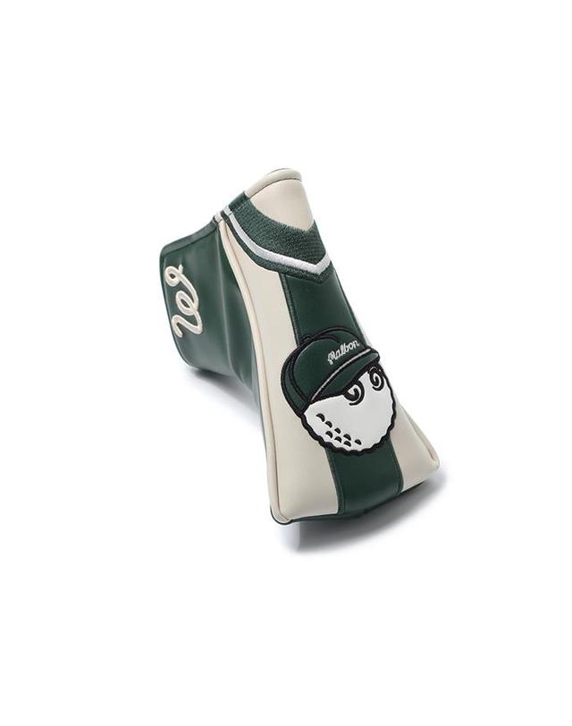 말본골프 [밀라코/국내발송] 말본골프 말본 가먼트 T 퍼터 커버 GREEN M5343PCV12GRN 착용컷