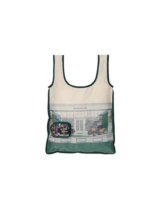 말본골프 [밀라코/국내발송] 말본골프 도산 패커블 라이트백 GREEN M5243PBG51GRN 착용컷