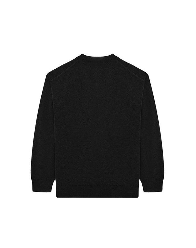 말본골프 [밀라코/국내발송] 말본골프 넥 메리노 울 스웨터 M5211LKT04BLK 착용컷