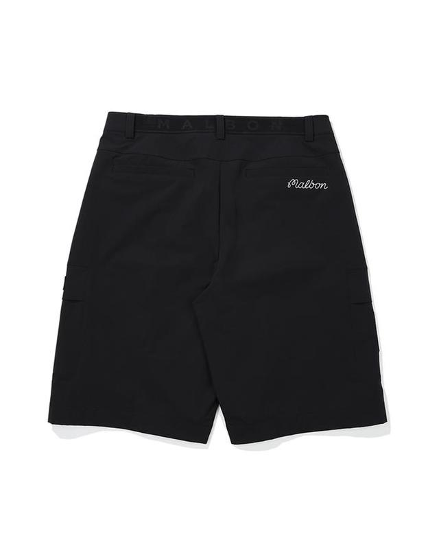 말본골프 [밀라코/국내발송] 말본골프 버뮤다핏 카고포켓 반바지 M5221PHP47BLK 착용컷