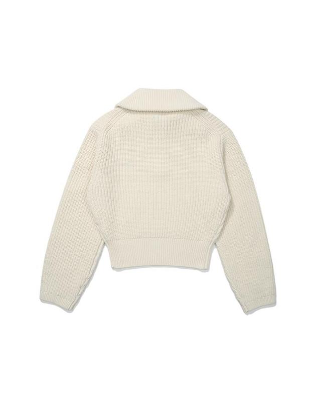 말본골프 [밀라코/국내발송] 말본골프 아나이스 하프집업 스웨터 IVORY M5112LKT32IVY 착용컷