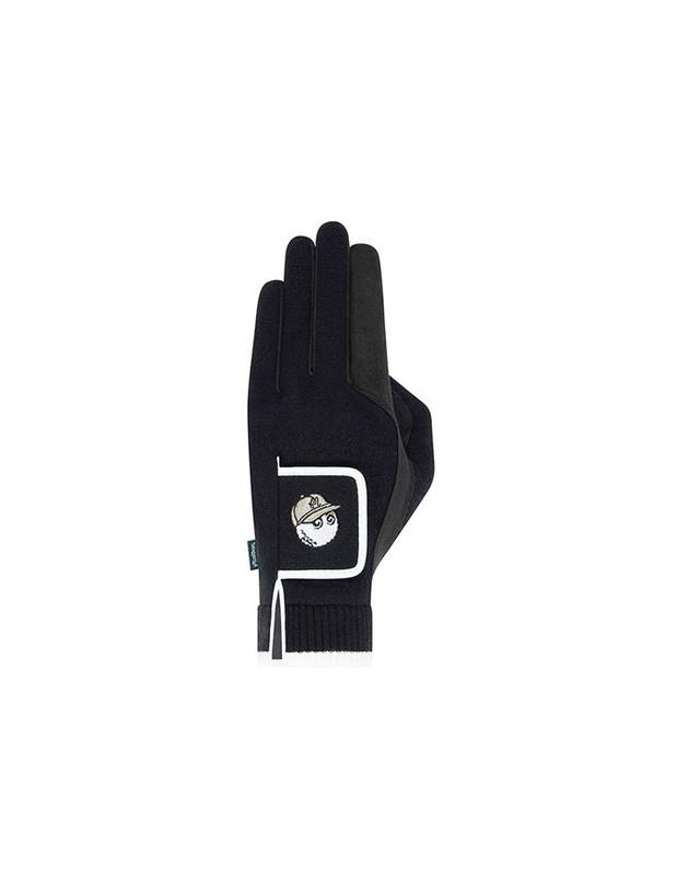 말본골프 [밀라코/국내발송] 말본골프 버킷 양손 윈터 장갑 BLACK M5441PGL06BLK 착용컷