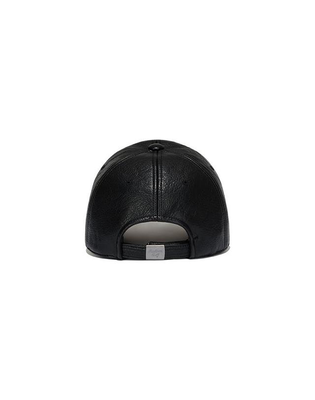 말본골프 [밀라코/국내발송] 말본골프 말본 레더 볼캡 BLACK M5343PCP07BLK 착용컷