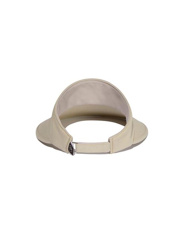 말본골프 [밀라코/국내발송] 말본골프 와이드 레인징 바이저 BEIGE M5342PVS05BEI 착용컷