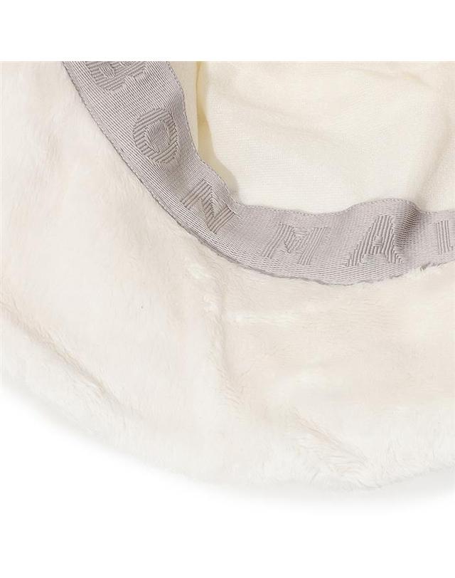 말본골프 [밀라코/당일발송] 말본골프 여성 로고 와펜 벙거지 WHITE M3442PCP82WHT 착용컷