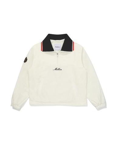 [밀라코/국내발송] 말본  니트에리 웜 라이닝 아노락 IVORY  M5422PJK52IVY