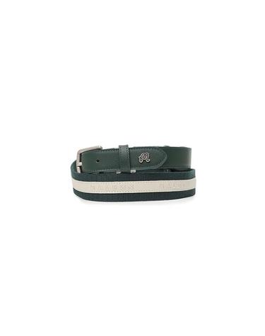 [밀라코/국내발송] 말본 여자 로고 웨빙 벨트 GREEN  M6142PBT03GRN