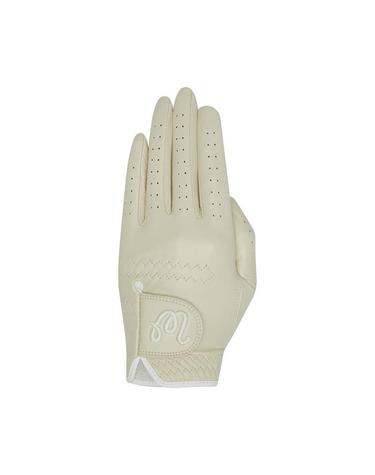 [밀라코/국내발송] 말본  M 자수 로고 왼손 장갑 IVORY M6143PGL01IVY