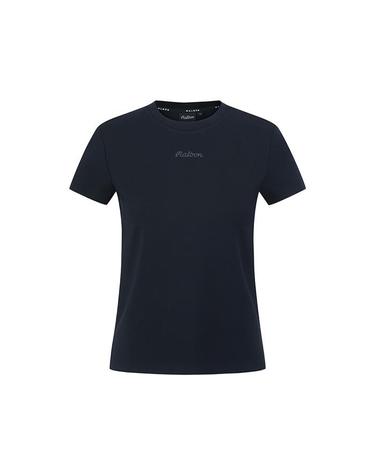 [밀라코/국내발송] 말본  소프트 슬림 라운드 티셔츠 NAVY  M6222PRS12NVY