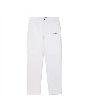 [밀라코/국내발송] 말본 테크 슬림핏 일자 팬츠 OFF WHITE  M6121PPT06OWT
