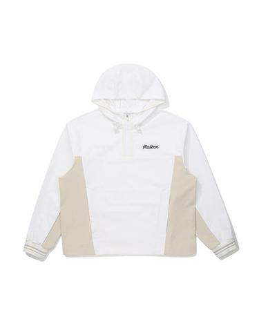 [밀라코/국내발송] 말본  우븐라이크 저지 후드 아노락 WHITE  M6122PPI11WHT