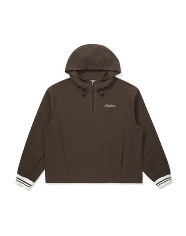 [밀라코/국내발송] 말본  우븐라이크 저지 후드 아노락 BROWN  M6122PPI11BRW