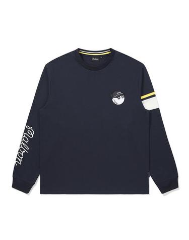 [밀라코/국내발송] 말본  로고 라운드넥 티셔츠 NAVY  M5321PRL01NVY