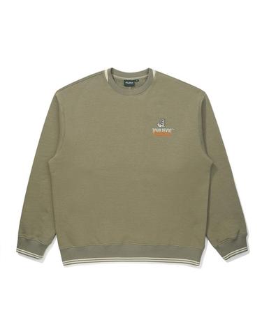 [밀라코/국내발송] 말본  프렌치 테리 맨투맨 KHAKI  M6121LFS02KHK
