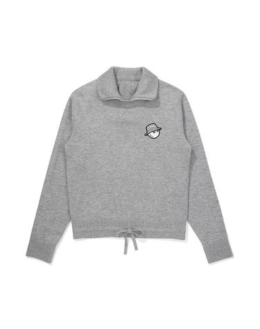 [밀라코/국내발송] 말본  방풍 풀오버 니트 MELANGE GRAY  M5422PKT52MGR