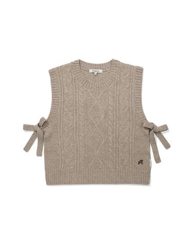 [밀라코/국내발송] 말본  엘스페스 스웨터 조끼 DARK BEIGE  M5412LKV32DBE