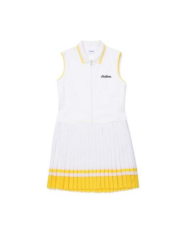 [밀라코/국내발송] 말본  슬리브리스 잔플리츠 원피스 OFF WHITE  M6122POP11OWT