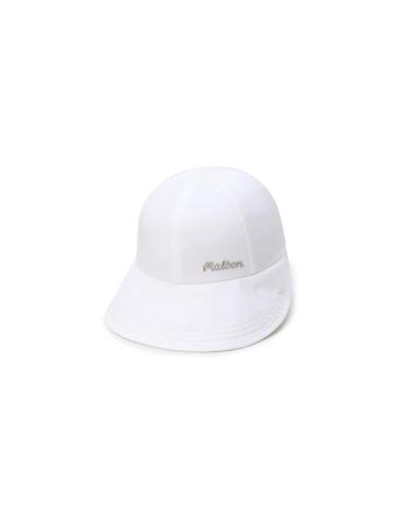 [밀라코/국내발송] 말본  경량 리본 와이드캡 OFF WHITE  M6142PCP06OWT