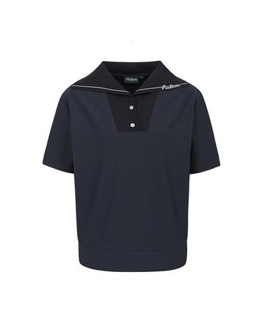 [밀라코/국내발송] 말본골프 변형 에리 블루종 반팔 NAVY  M6322PTS11NVY