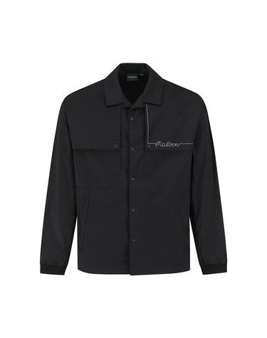 [밀라코/국내발송] 말본골프 크링클 오픈카라 자켓 BLACK  M6221LJK41BLK