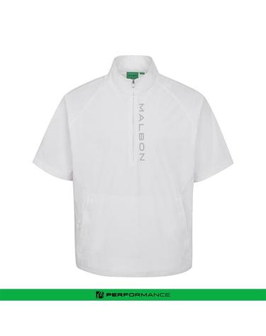 [밀라코/국내발송] 말본골프 퍼포먼스 반팔 아노락 WHITE  M6121PPI47WHT