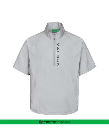 [밀라코/국내발송] 말본골프 퍼포먼스 반팔 아노락 LIGHT GRAY  M6121PPI47GRL