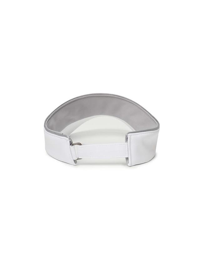 말본골프 [밀라코/국내발송] 말본 사이드 패널 볼마커 바이저 OFF WHITE M6141PVS02OWT 착용컷