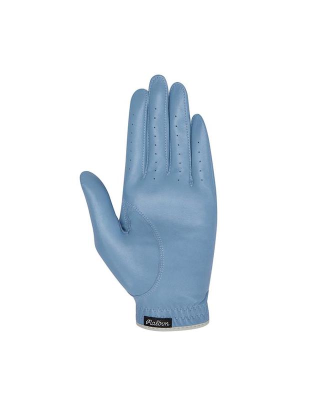 말본골프 [밀라코/국내발송] 말본 M 자수 로고 왼손 장갑 BLUE M6143PGL01BLU 착용컷