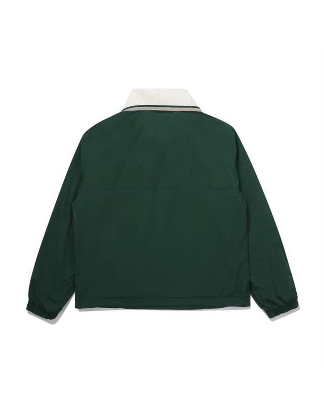 말본골프 [밀라코/국내발송] 말본 니트에리 웜 라이닝 아노락 GREEN M5422PJK52GRN 착용컷