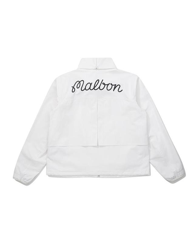 말본골프 [밀라코/국내발송] 말본 봄 자켓 WHITE M6122PJK16WHT 착용컷