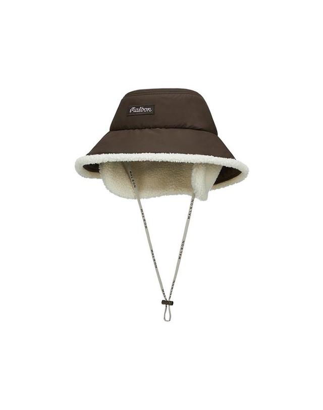 말본골프 [밀라코/국내발송] 말본 패딩 이어머프 버킷햇 BROWN M5442PHT09BRN 착용컷