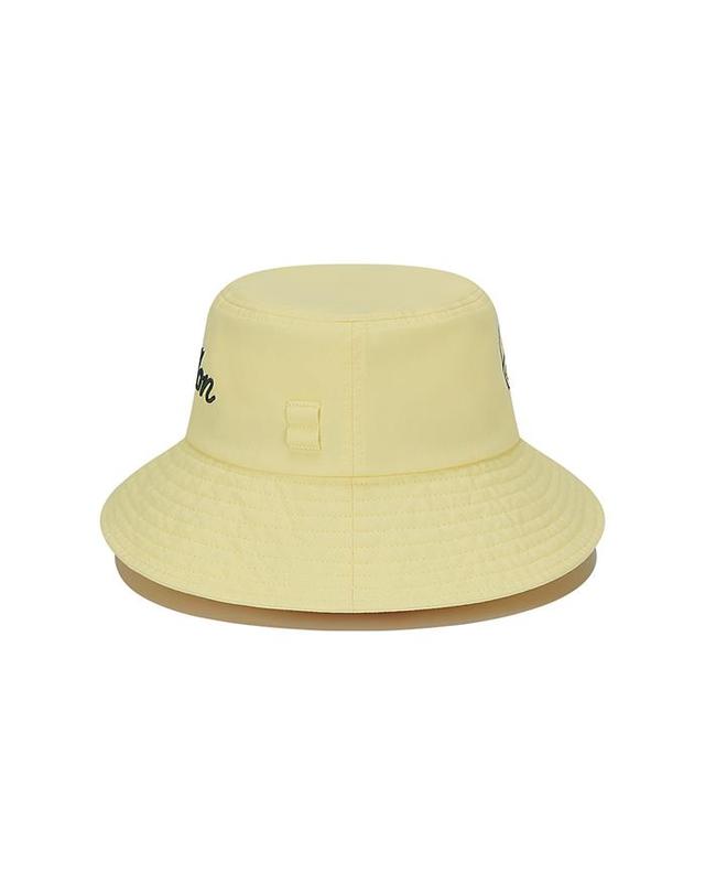 말본골프 [밀라코/국내발송] 말본 베이직 레터링 버킷햇 YELLOW M6143PHT02YEL 착용컷