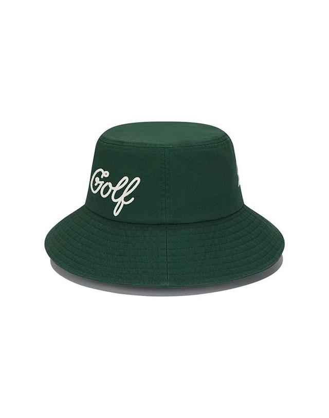 말본골프 [밀라코/국내발송] 말본 베이직 레터링 버킷햇 GREEN M6143PHT71GRN 착용컷
