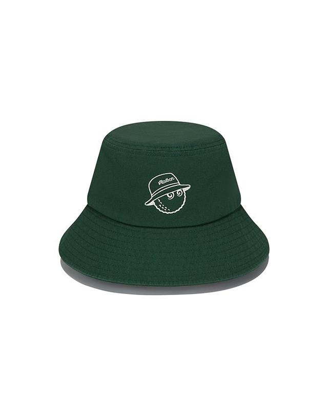 말본골프 [밀라코/국내발송] 말본 베이직 레터링 버킷햇 GREEN M6143PHT71GRN 착용컷