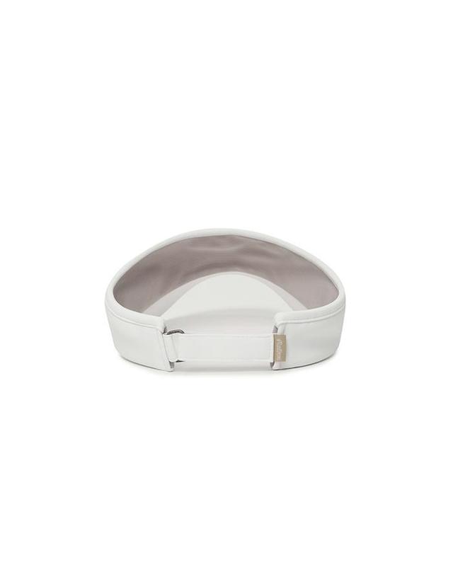 말본골프 [밀라코/국내발송] 말본 사이드 패널 볼마커 바이저 OFF WHITE M6142PVS01OWT 착용컷