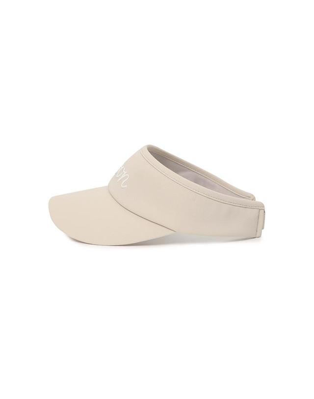말본골프 [밀라코/국내발송] 말본 사이드 패널 볼마커 바이저 BEIGE M6142PVS01BEI 착용컷